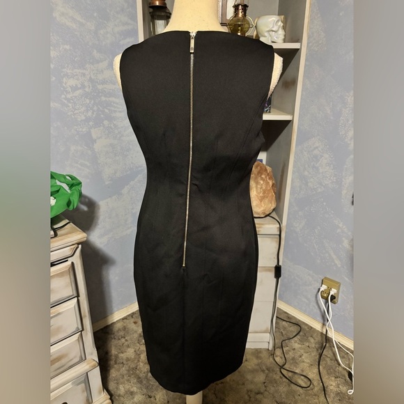 Tommy Hilfiger Classic Black Midi Dress size 6 black tie - Picture 7 of 10